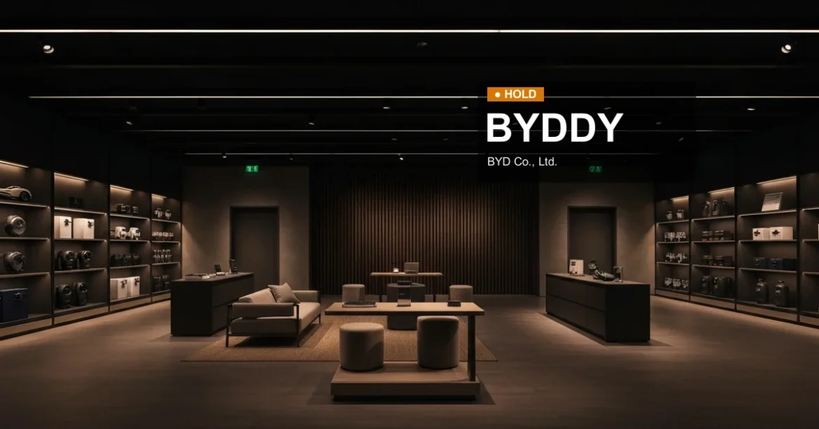 BYD Co., Ltd. stock analysis